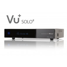 VU+ Solo² WE 2x DVB-S2 Tuner PVR Ready Twin Linux Receiver Full HD 1080p (black)